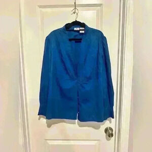 Size 1X Worthington Royal Blue Blouse
